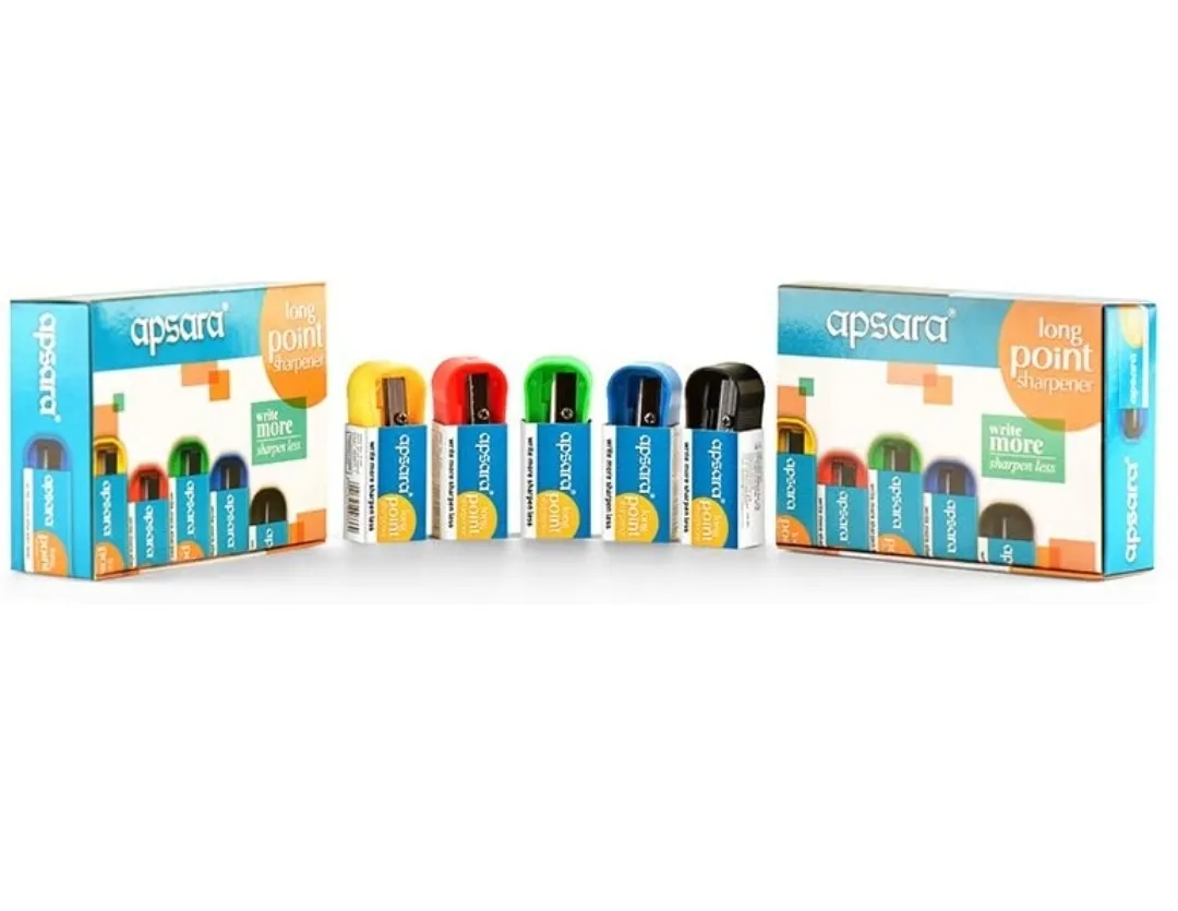 Apsara Long Point Sharpeners 1 Pack of 20 Sharpener