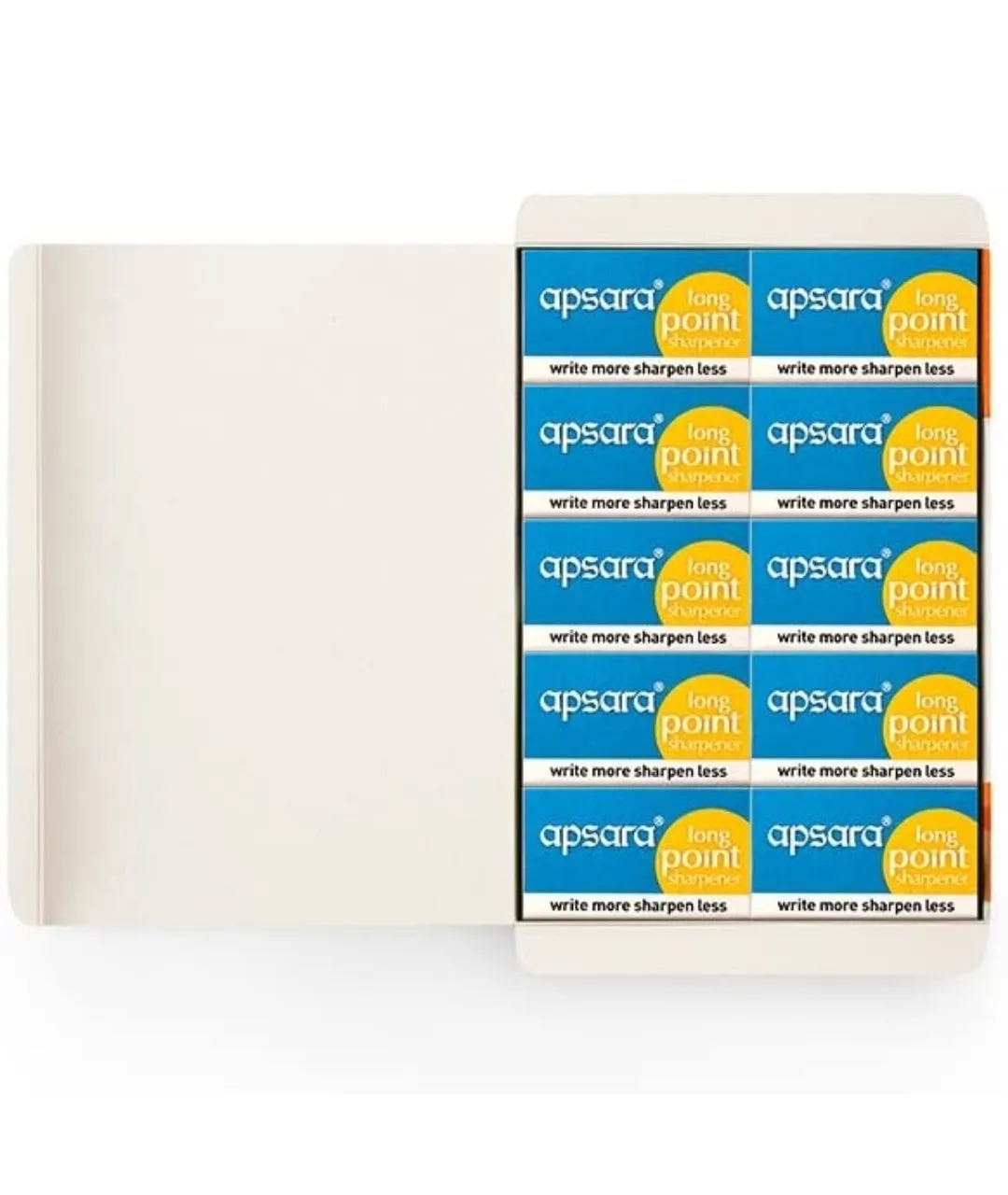 Apsara Long Point Sharpeners 1 Pack of 20 Sharpener