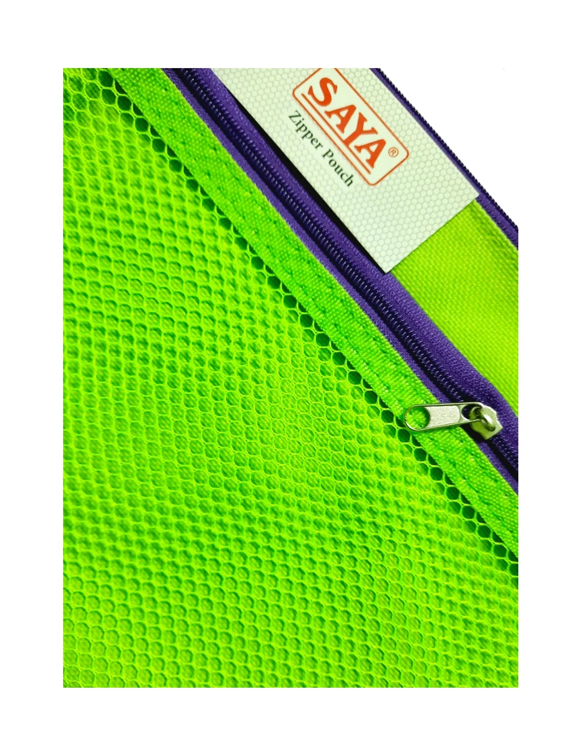 Saya Dual Zip Bag A5 Size SY - 2405, 1 Pack of 1 Bag