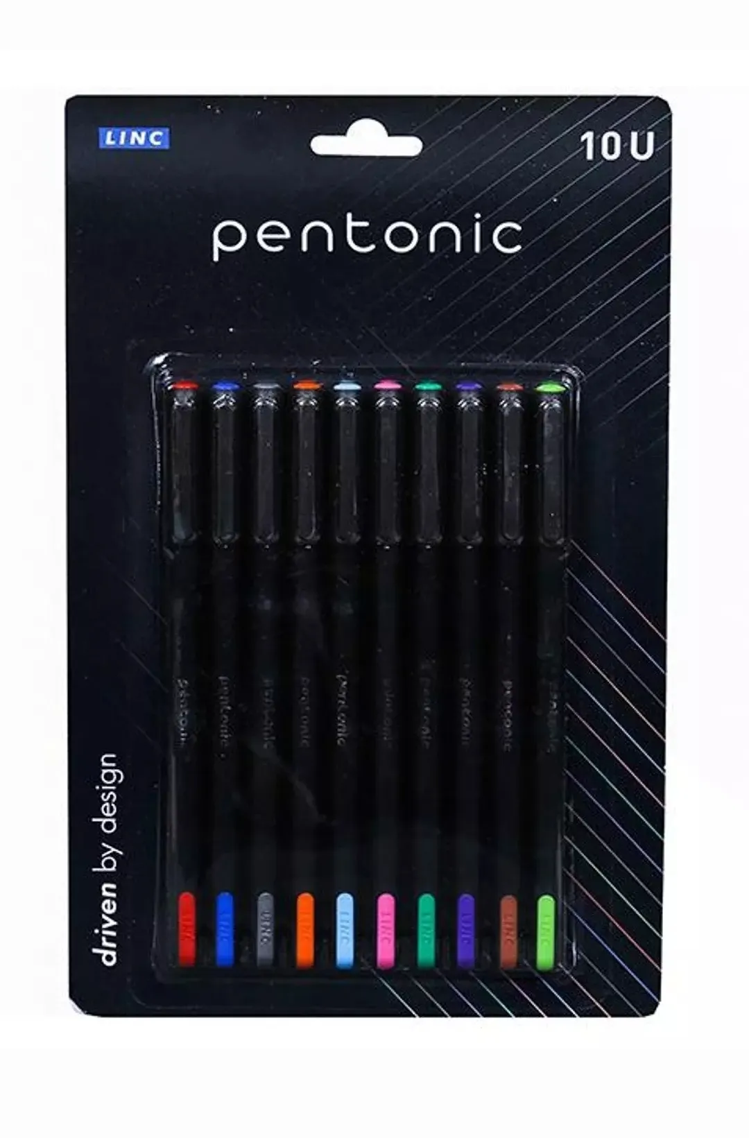 Linc Pentonic Multi Colour Ball Point Pen 0.7 mm  Pack of 10 Pen