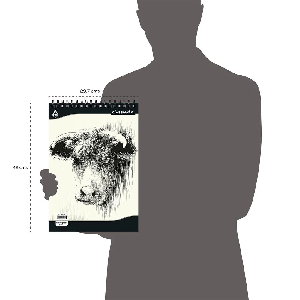 Classmate A3 Drawing Book Unruled 40 Pages 42X29.7 CM Pack of 1