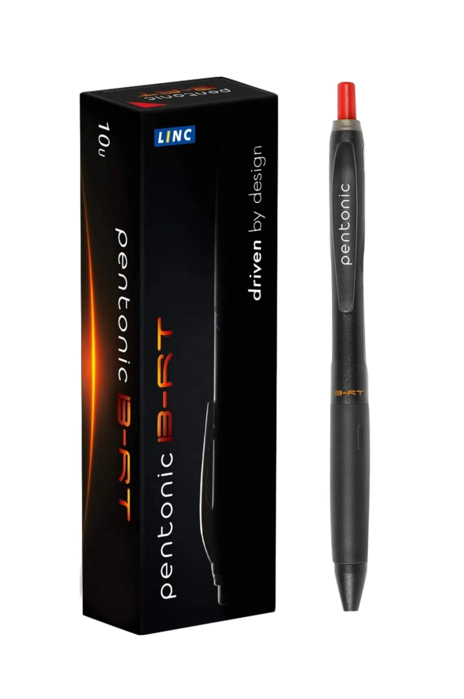 Linc Pentonic B - RT Ball Pen 0.7 mm Red Pen Pack of 1 Pen