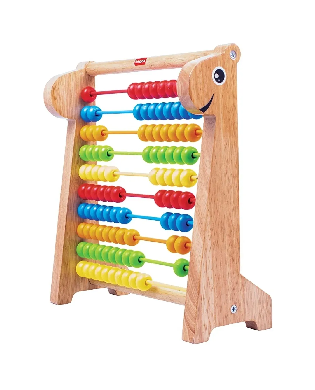Funskool Giggles Wooden Abacus Educational Toy Multi Colour