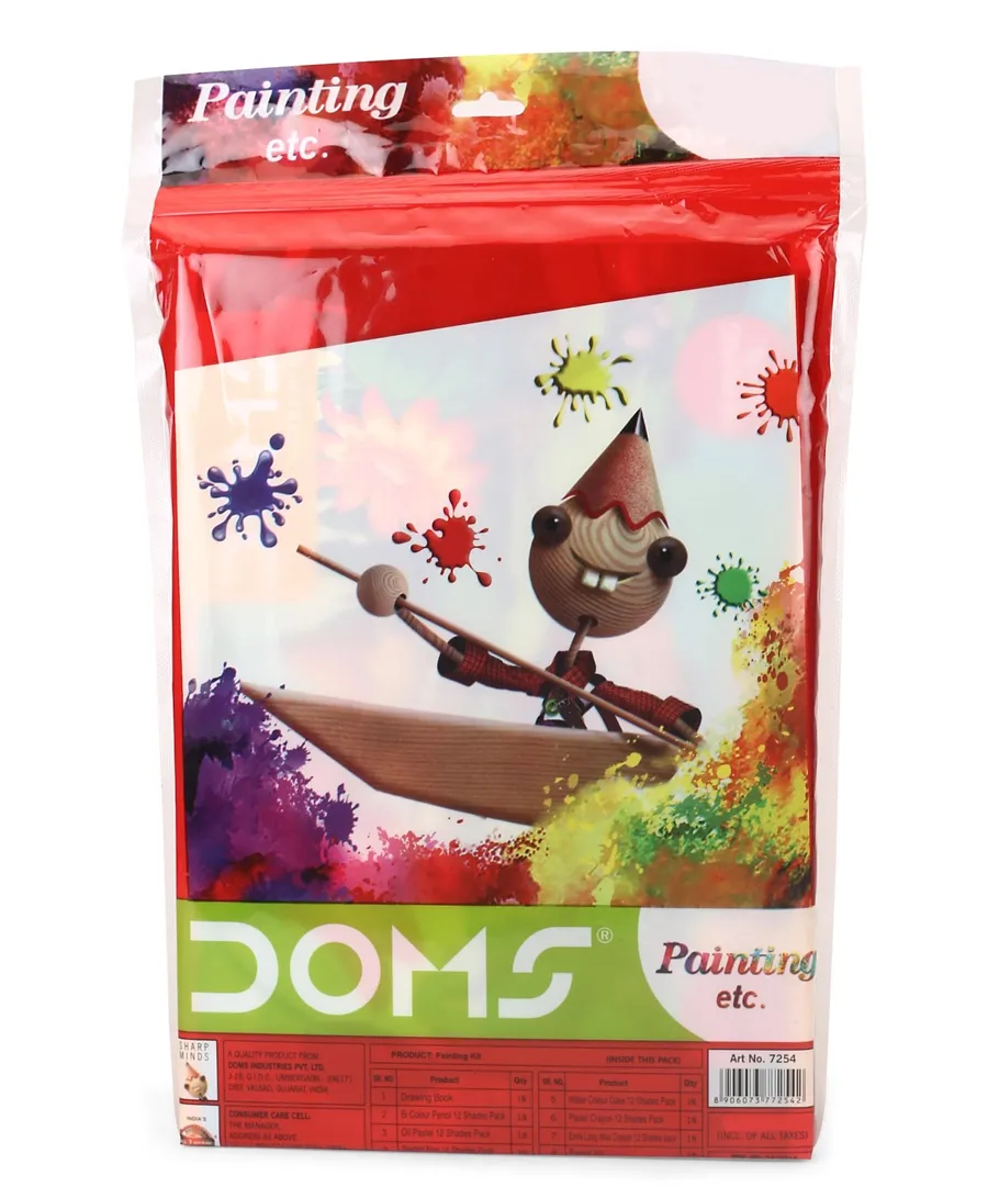 Doms Painting Art and Craft Kit Pack of 8