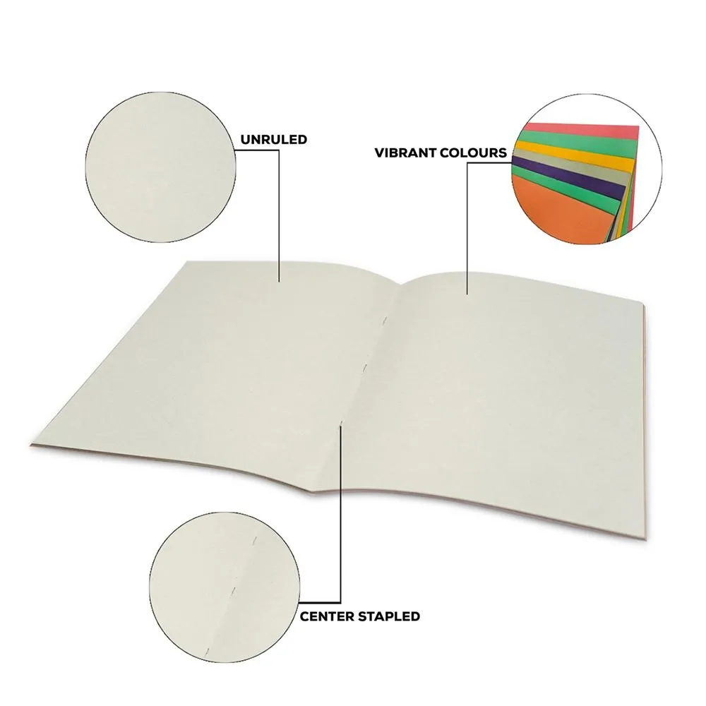 Classmate Scrap Book Soft Cover 32 Pages 28X22 cm Unruled(Plain) Pack of 1