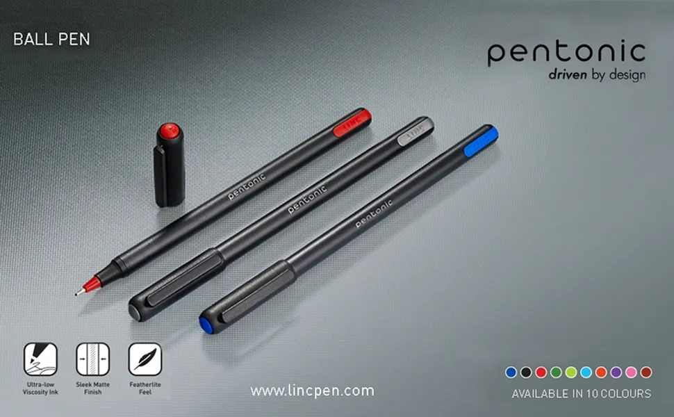 Linc Pentonic Multi Colour Gel Pen 1 Pack of 12 Pen