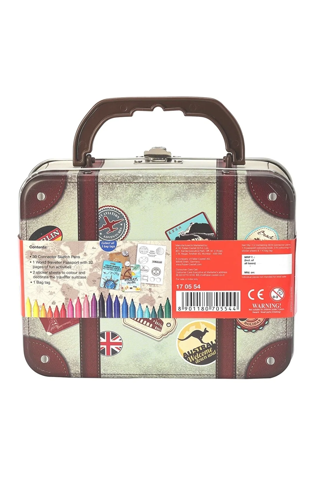 Faber Castell World Traveller Case Multicolour