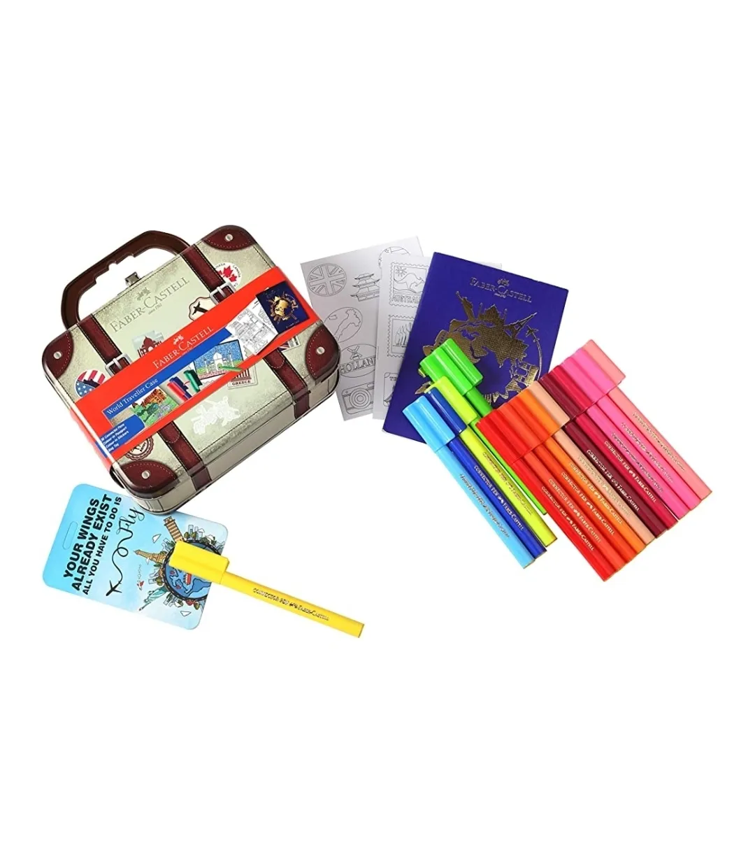 Faber Castell World Traveller Case Multicolour