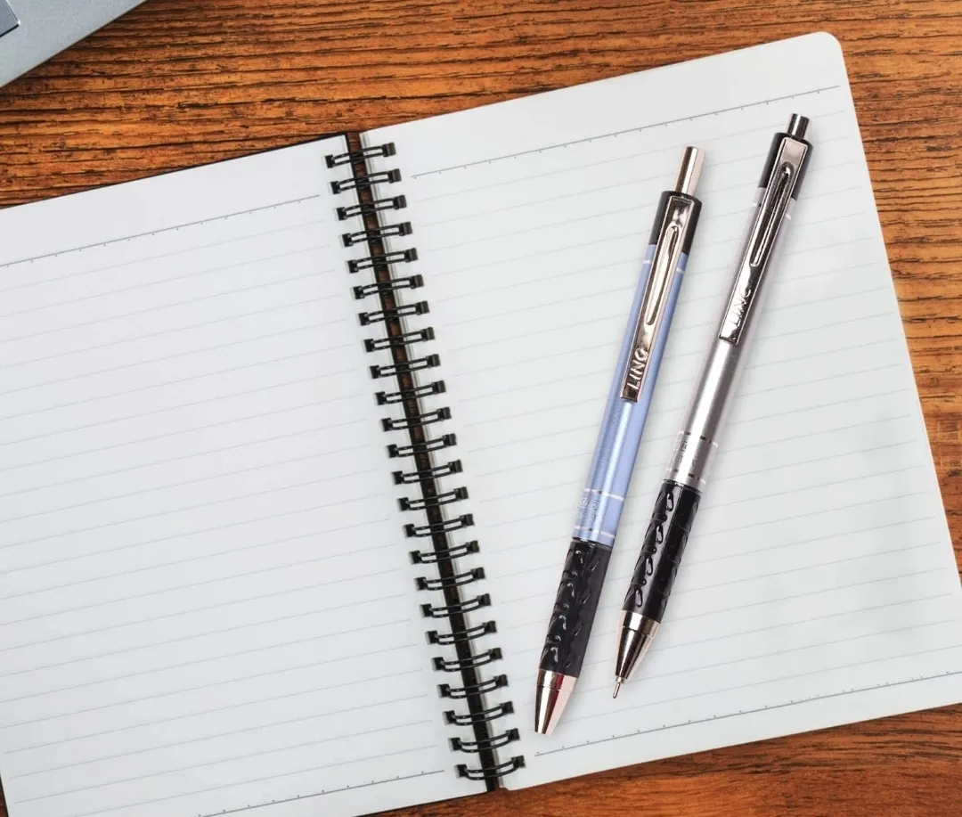 Linc Signetta Fine Ball Pen 0.7mm, Blue Pen, Retractable Pen Pack of 10 Pen