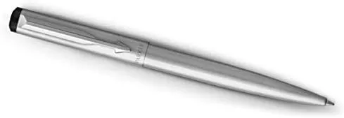 Parker Vector Stainless steel Chrome Trim Ball Pen + Free Key Chain (Pack of 1)
