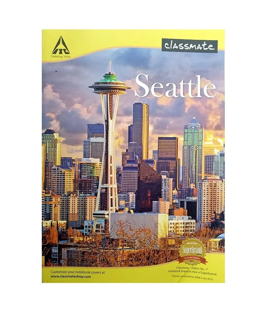 Classmate Long Notebook A4 Size Soft Cover 304 Pages Single Line Pack of 1