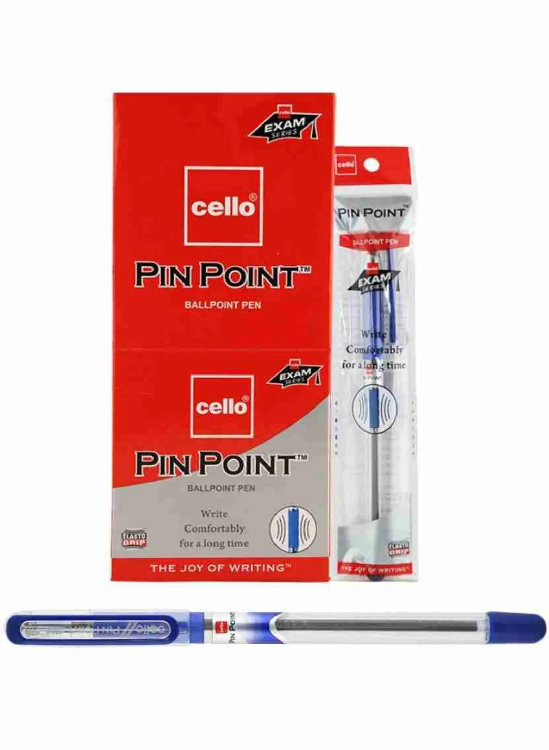 Cello Pinpoint Ball Pen 0.6 mm Blue Pen (Pack of 1 Pen)