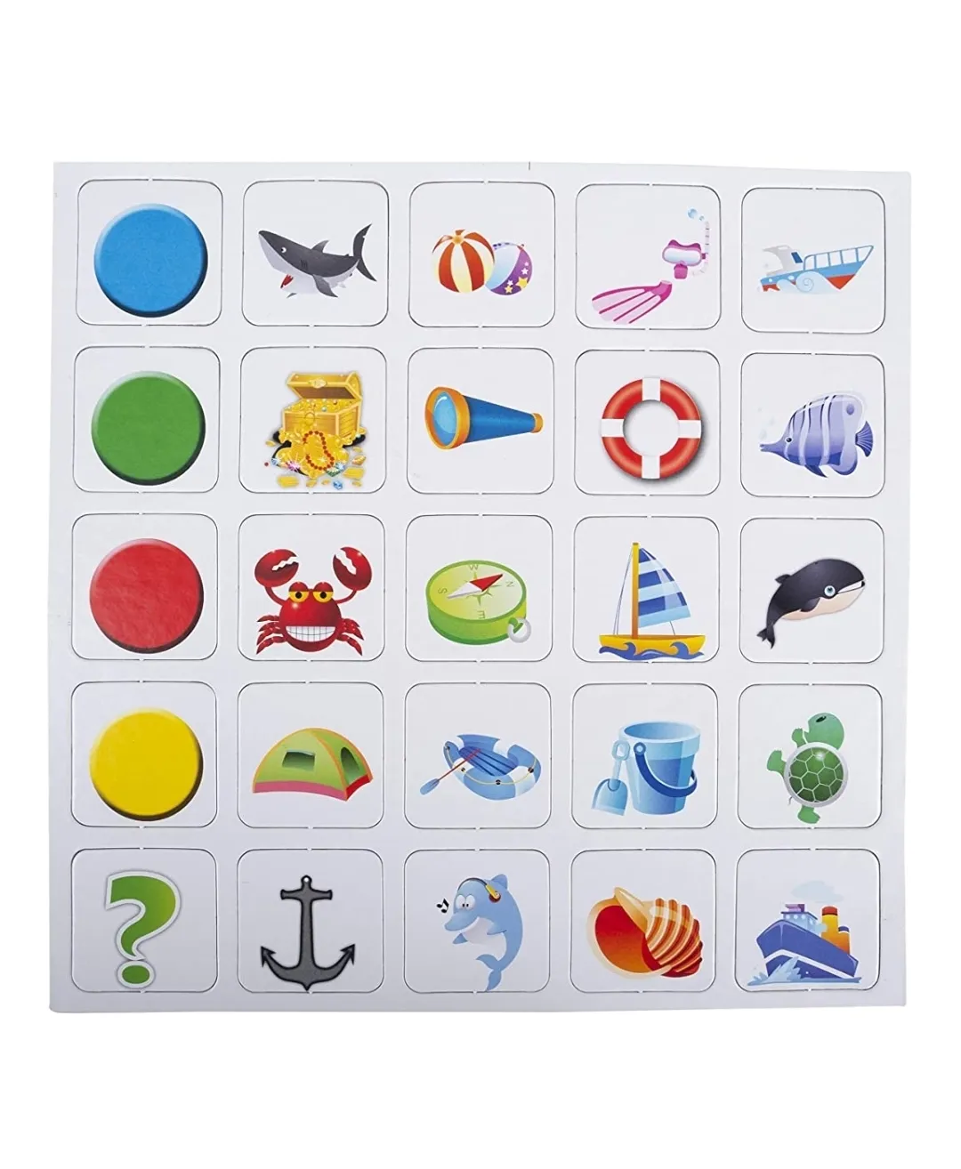 Funskool Match and Move Memory Game MultiColour