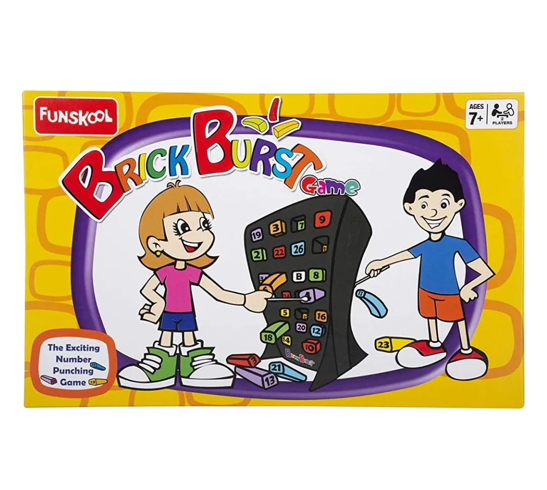 Funskool Brick Burst Game Multi Colour