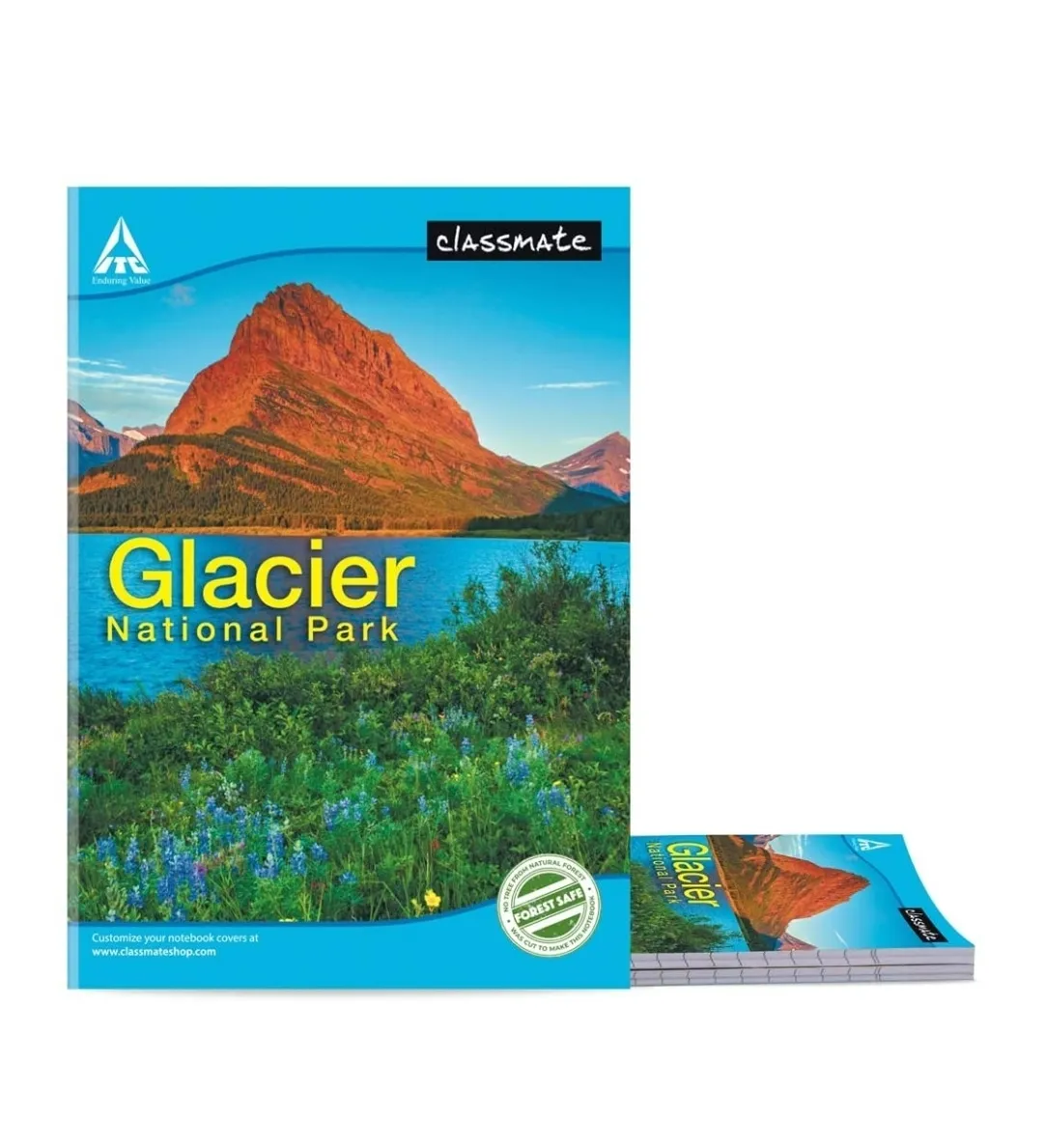Classmate Long Notebook  A4 Size Soft Cover 140 Pages 29.7X21 CM Single Line Pack of 1