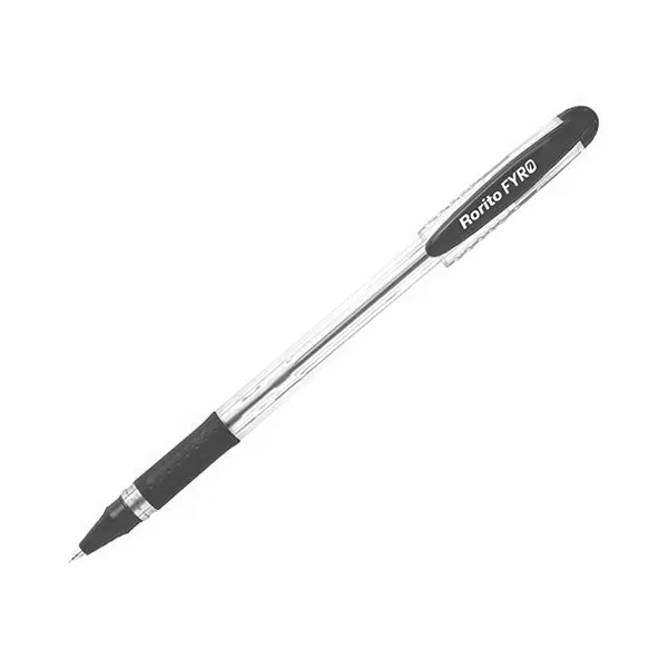RORITO FYRO BALL POINT PEN - PACK OF 5 (BLACK)