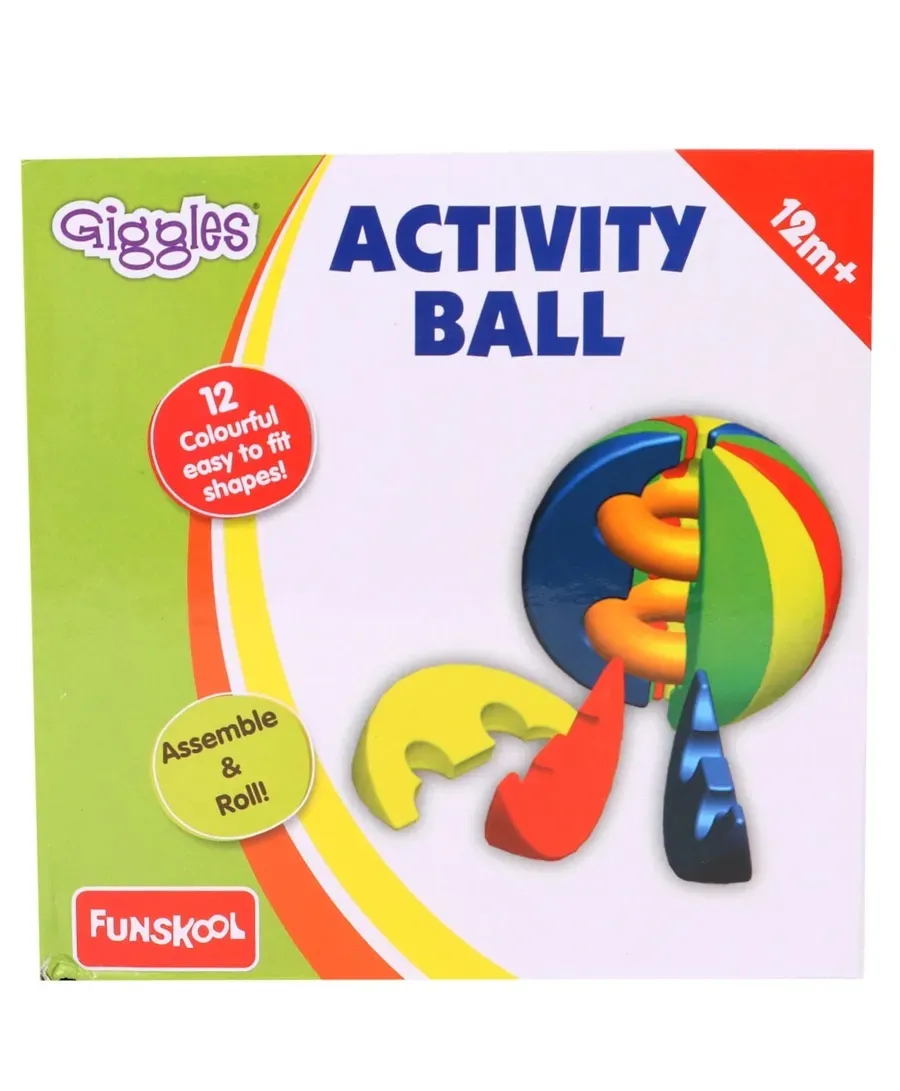 Funskool Giggles Activity Ball Multi Colour