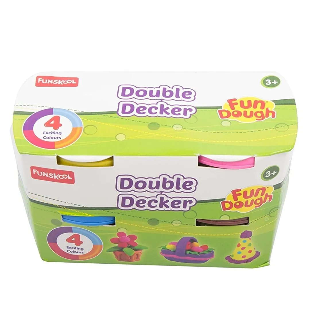 Funskool Fundough Double Decker Muti Colour