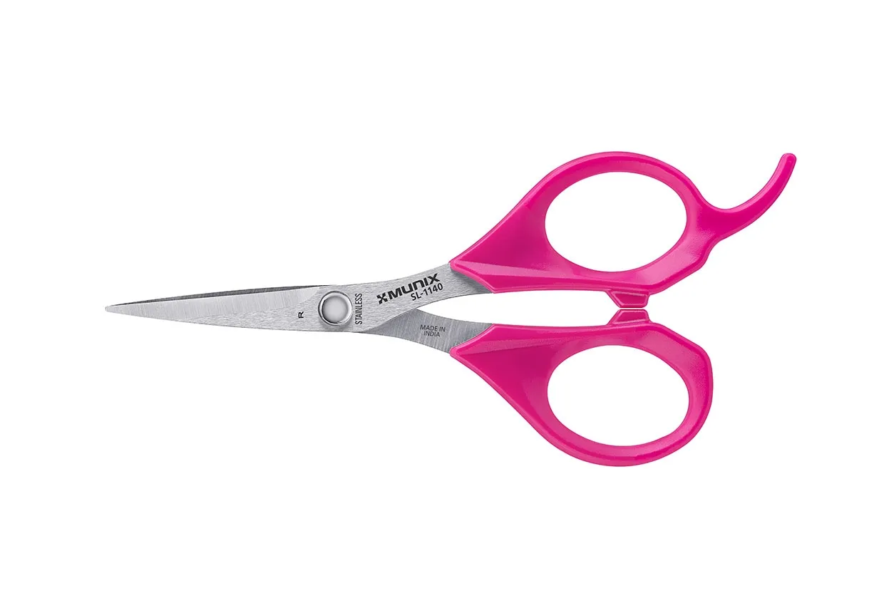 Kangaro Munix Scissors SL- 1140, 117 mm , Fine Pointed tip, Pack of 1