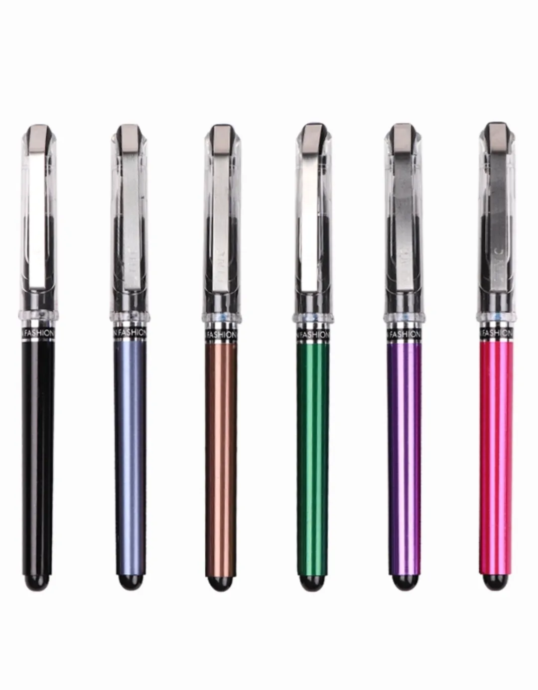 Linc Inklusion Fashion Gel Pen  Assorted Body Colour Blue Gel Pen Pack of 5 Pen