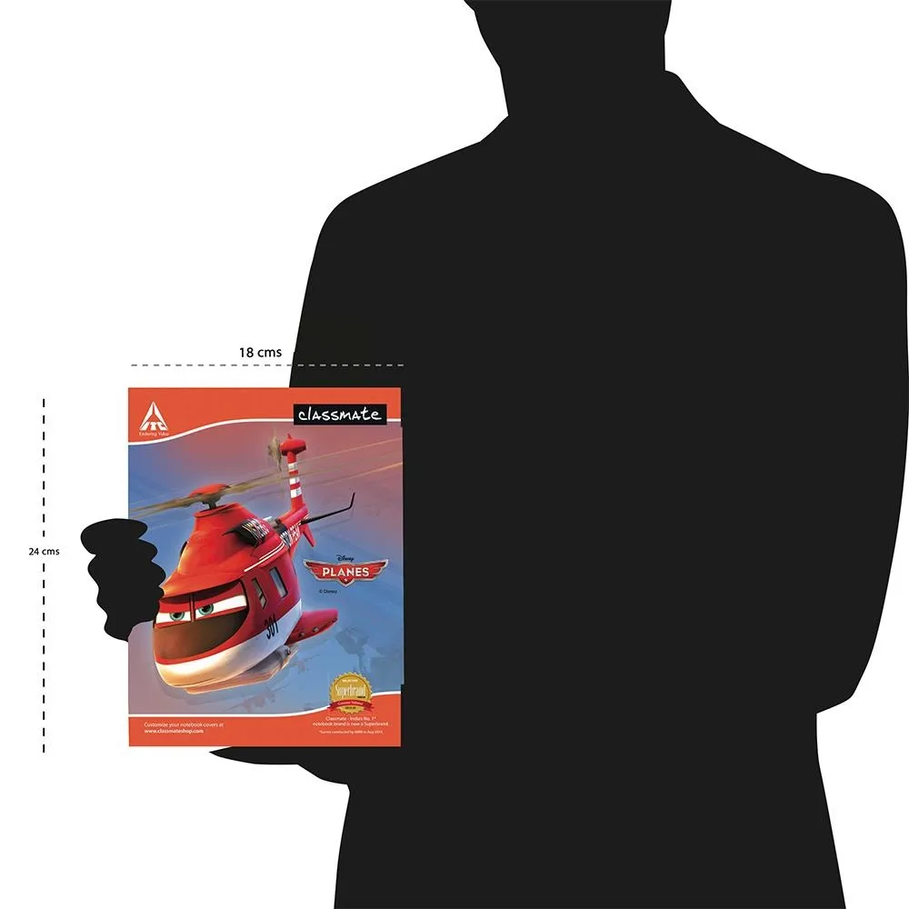 Classmate Soft Cover Four Lines with Gap Notebook 120 Pages 24X18cm Pack of 1