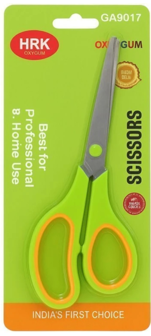 HRK OXYGUM All purpose scissors for crafts and professionals size-large. Scissors Pack of 1