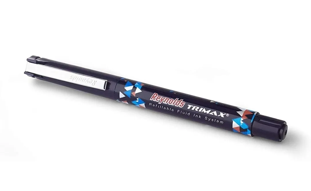 REYNOLDS TRIMAX PEN WITH FREE REYNOLDS GLUE STICK (BLUE INK) - PACK OF 3