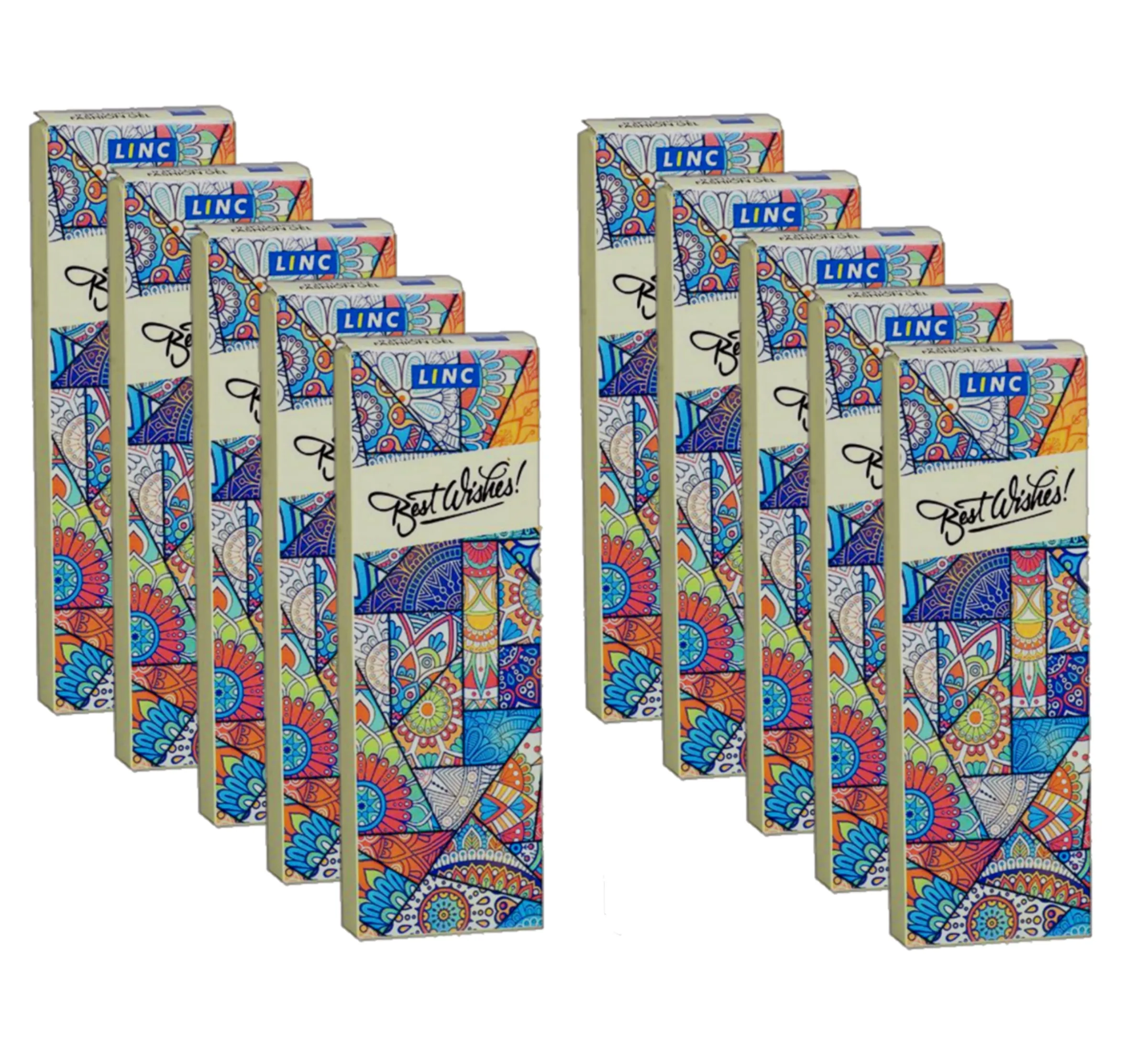 Linc Maxwell M2 Ball Pen 0.7 mm Blue Ball Point Pen Pack of 10 Pen