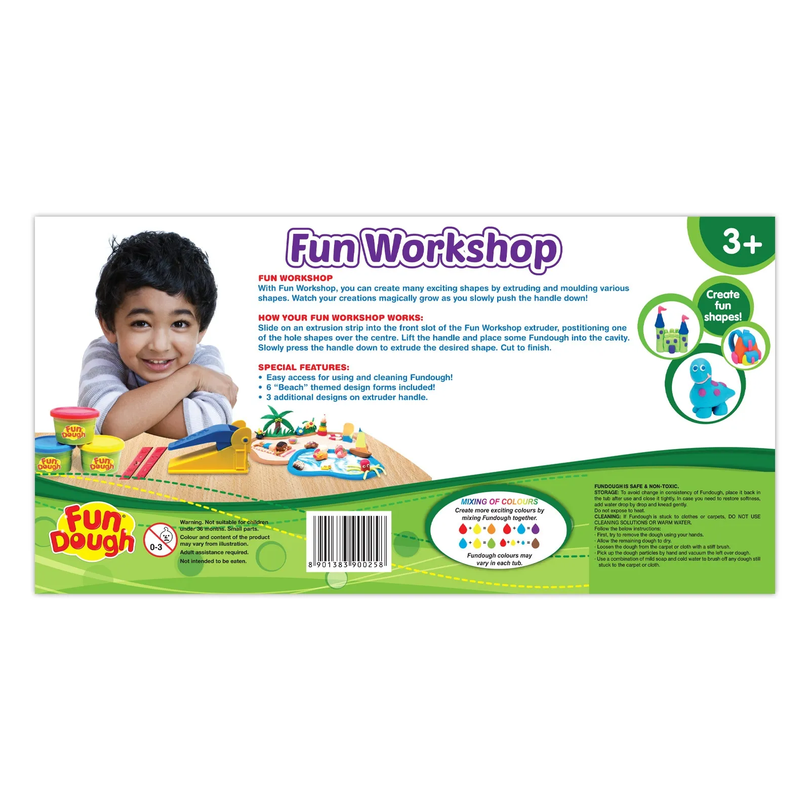 Funskool Fundough Workshop Multi Colour