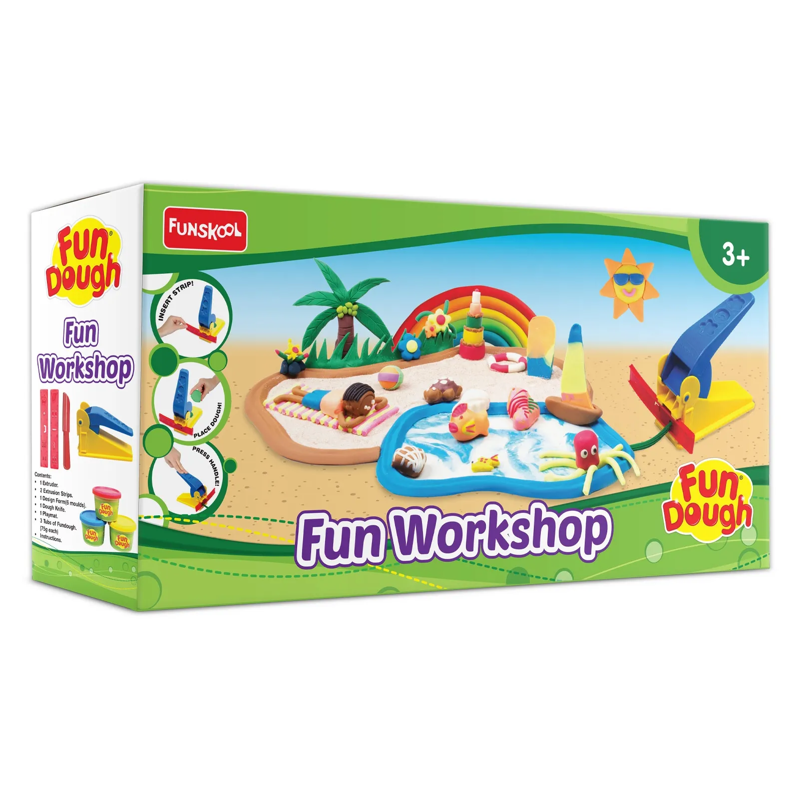 Funskool Fundough Workshop Multi Colour