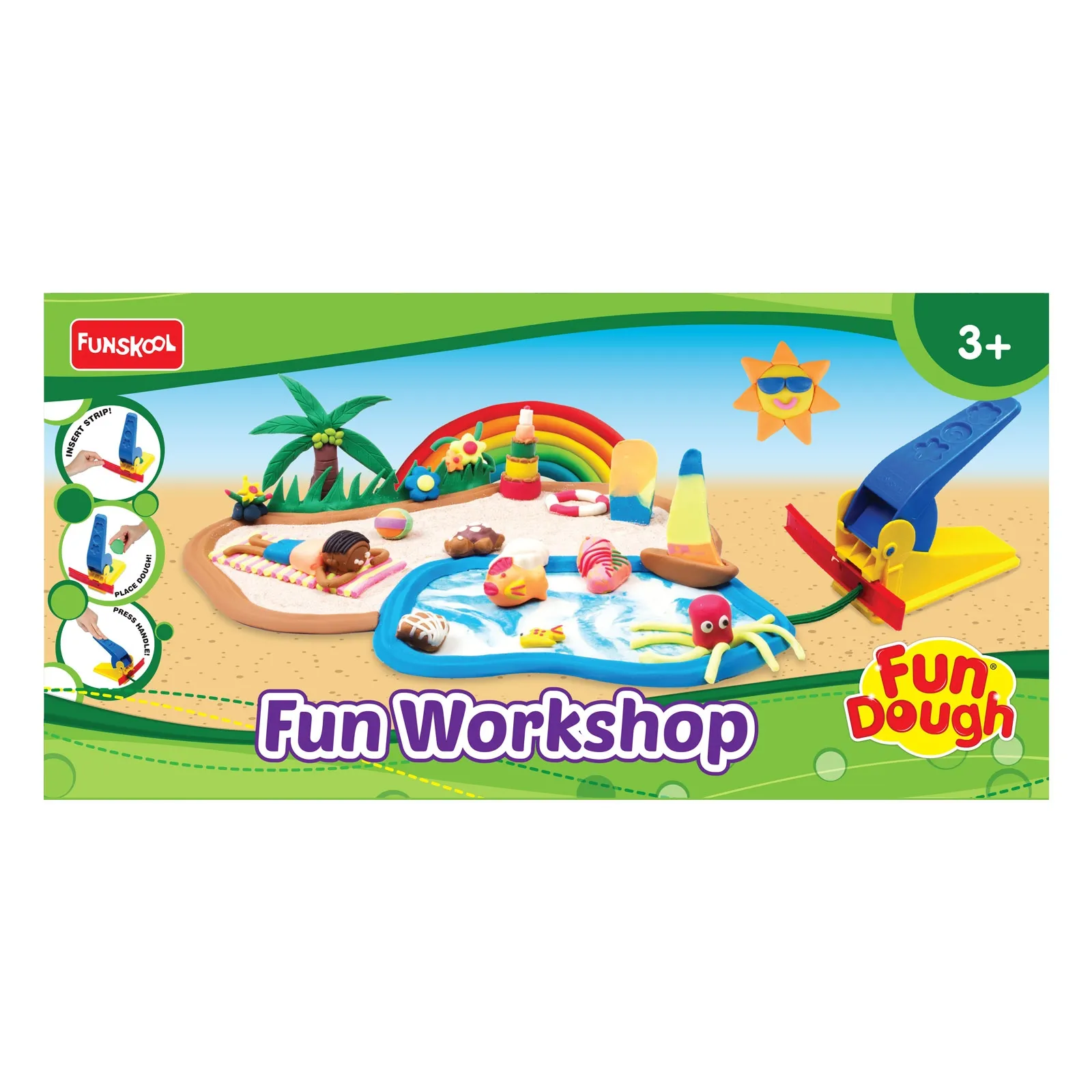 Funskool Fundough Workshop Multi Colour
