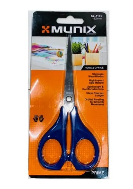 Kangaro Munix Scissors SL - 1160, 152mm  General Home & Office  Pack of 1