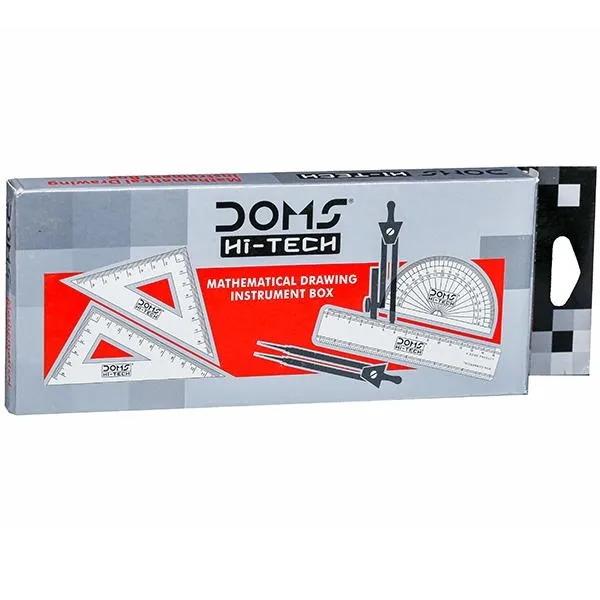 Doms Hi Tech Mathematical Drawing Instrument Box