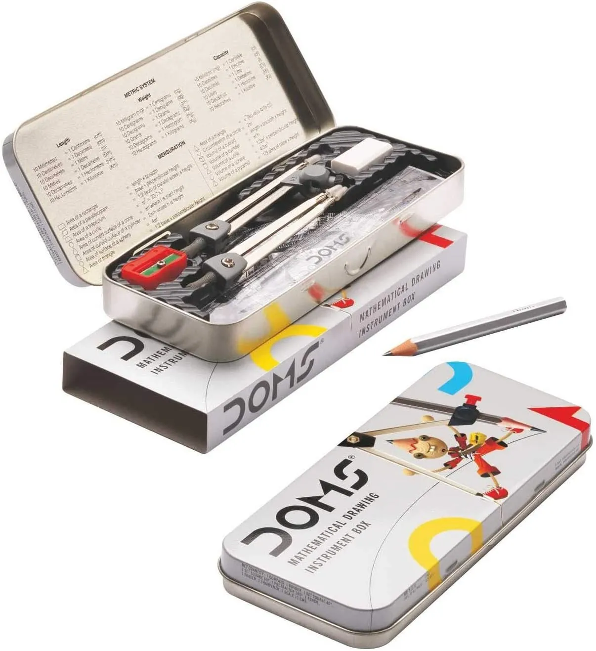 Doms Geometry Box Dommy Mathematical Drawing Instrumental Box