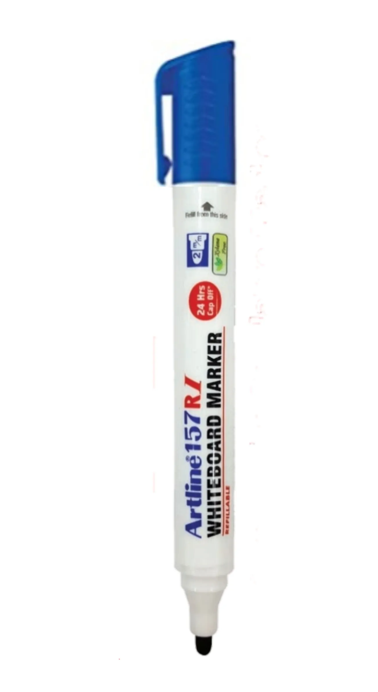 Artline White Board Marker 157 RI Refillable Blue Colour Pack of 1 Marker