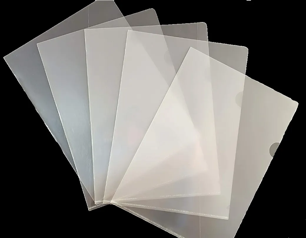 Saya L- Folder Classic A4 Pack of 15 Punch-Less Filing