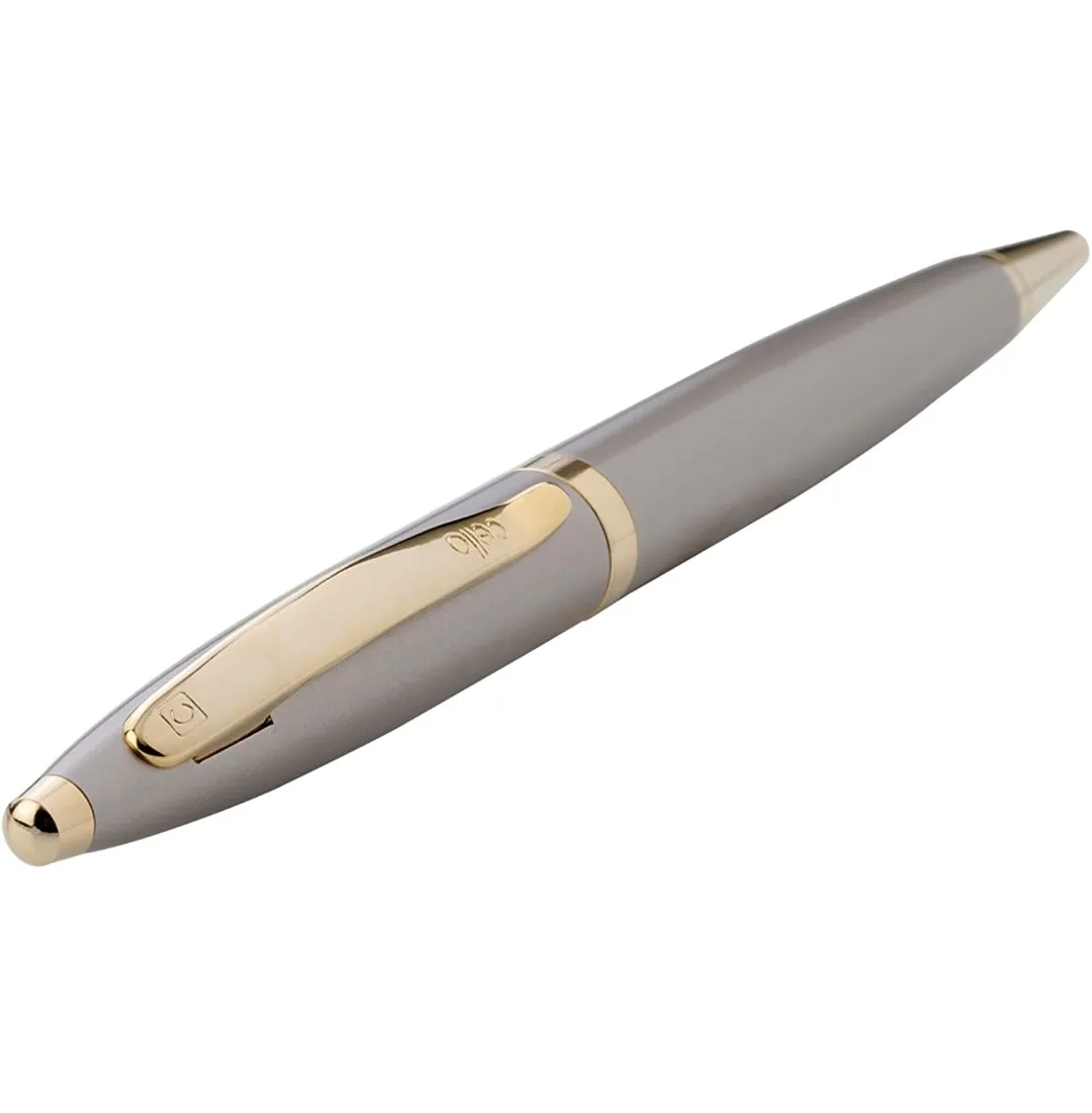 Cello Signature Creme Ivory Ball Pen Blue Pen 0.7 mm Gift Pack of 1 Pen