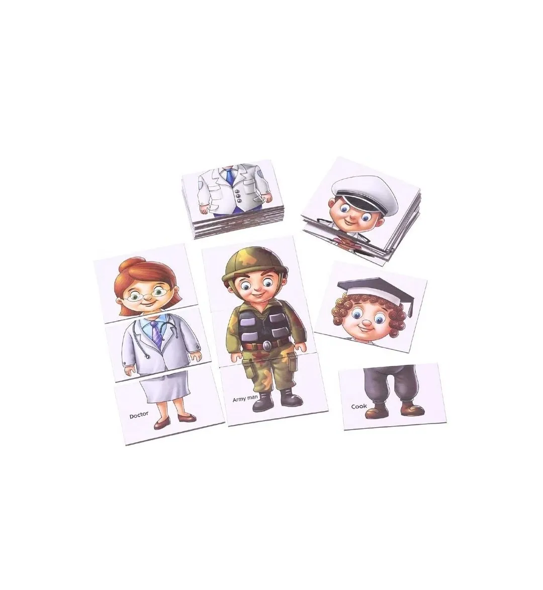 Creatives Learn & Play Multi Colour Card Game Early Learning Game