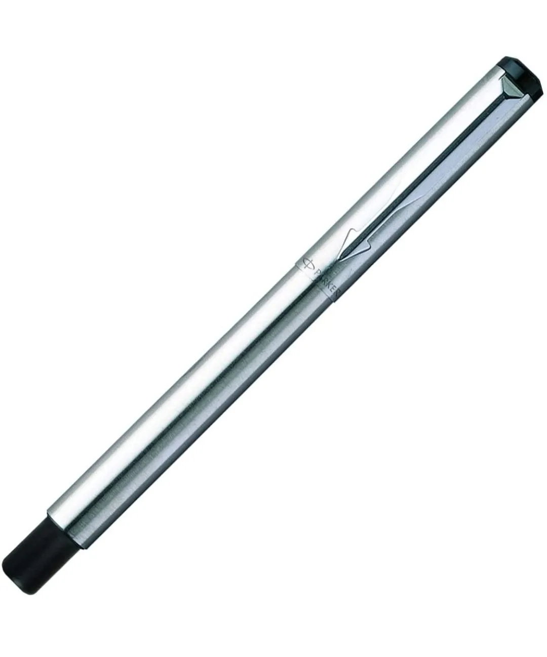 Parker Vector Stainless steel Chrome Trim Roller Ball Pen + Free Key Chain (Pack of 1)