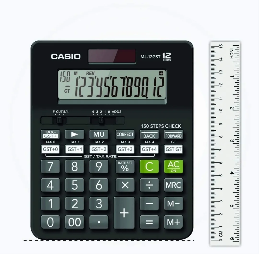 Casio MJ-12GST  GST Calculator