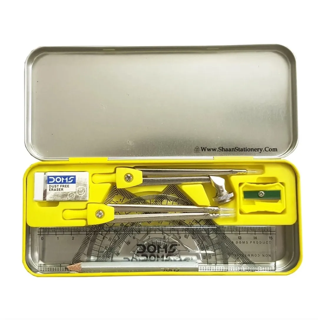 Doms Geomiti Mathematical Drawing Instrument geometry box