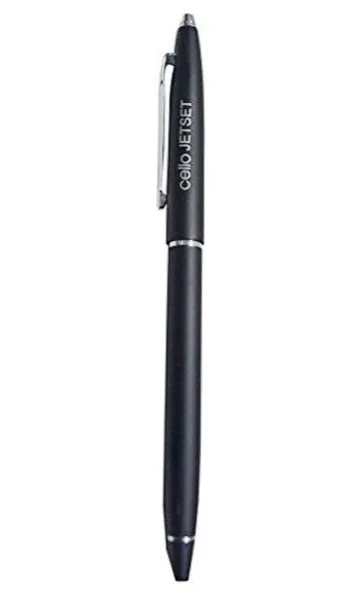 Cello Jet Set Pro Ball Pen Smooth Writing Ball Pen Retractable Pen Pack of 1