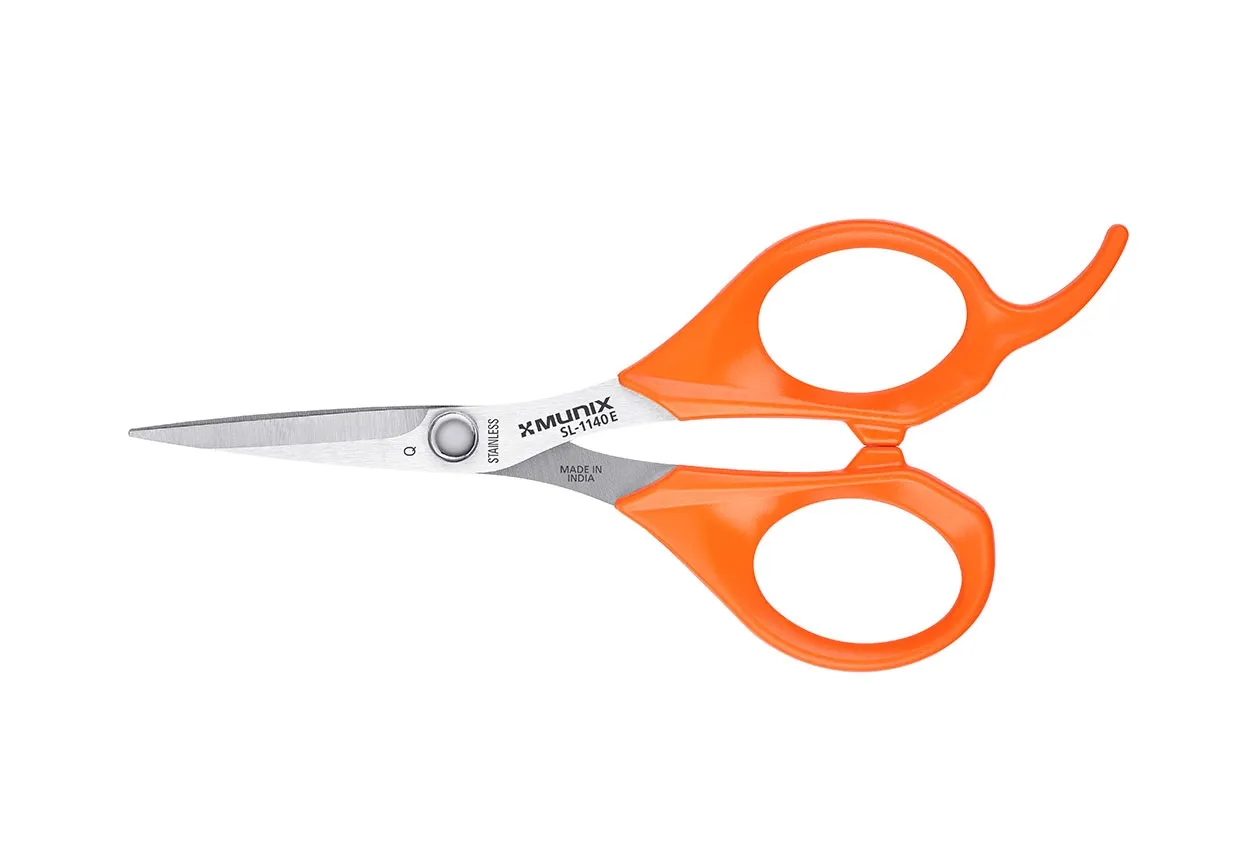 Kangaro Munix Scissors SL- 1140 E, 117 mm , Fine Pointed tip, Pack of 1