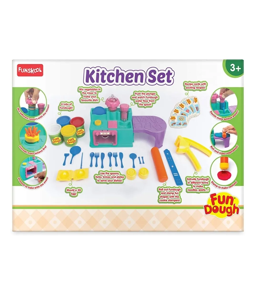 Funskool Fundough Kitchen Set A Place for Unlimited Fun