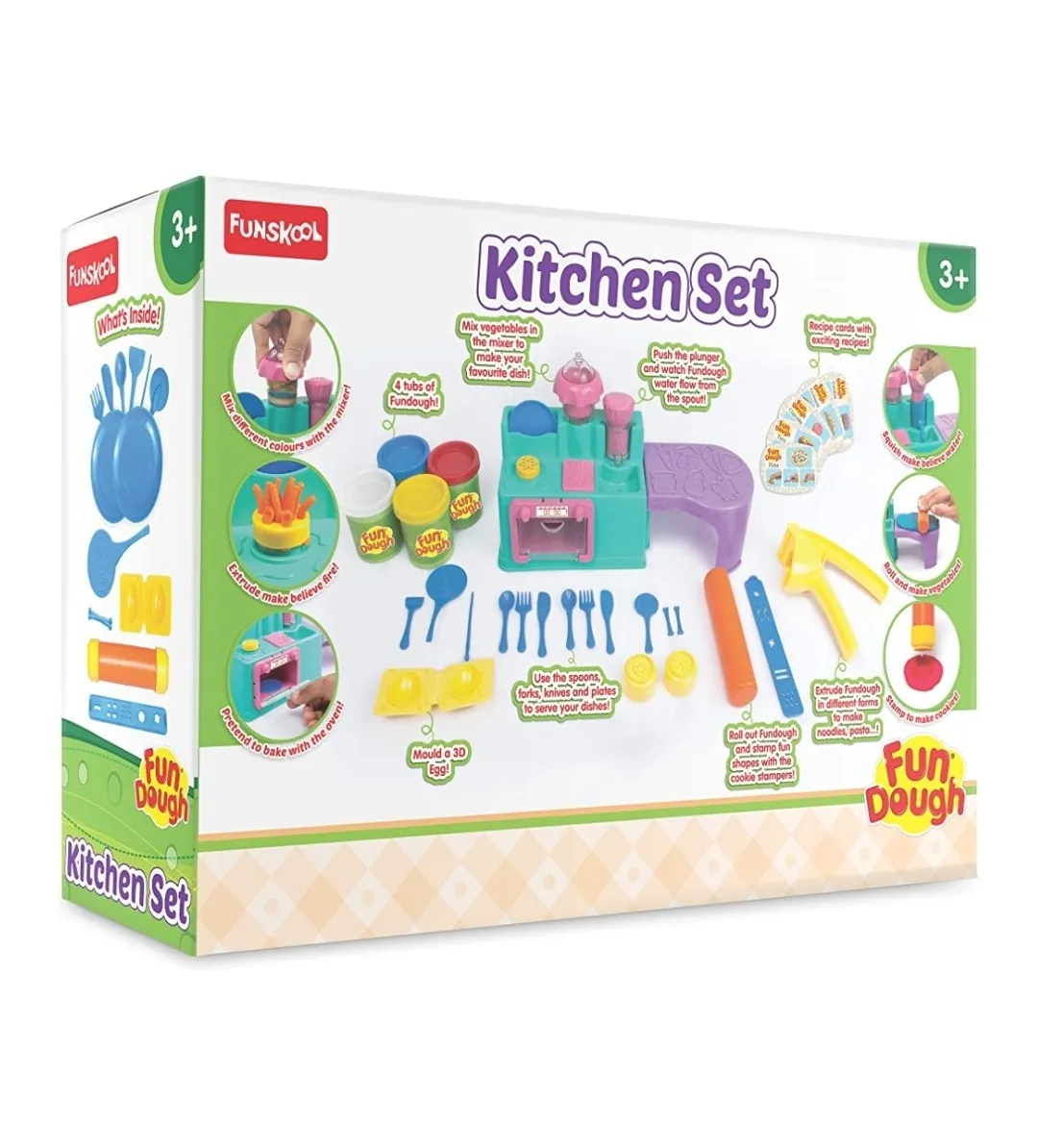 Funskool Fundough Kitchen Set A Place for Unlimited Fun