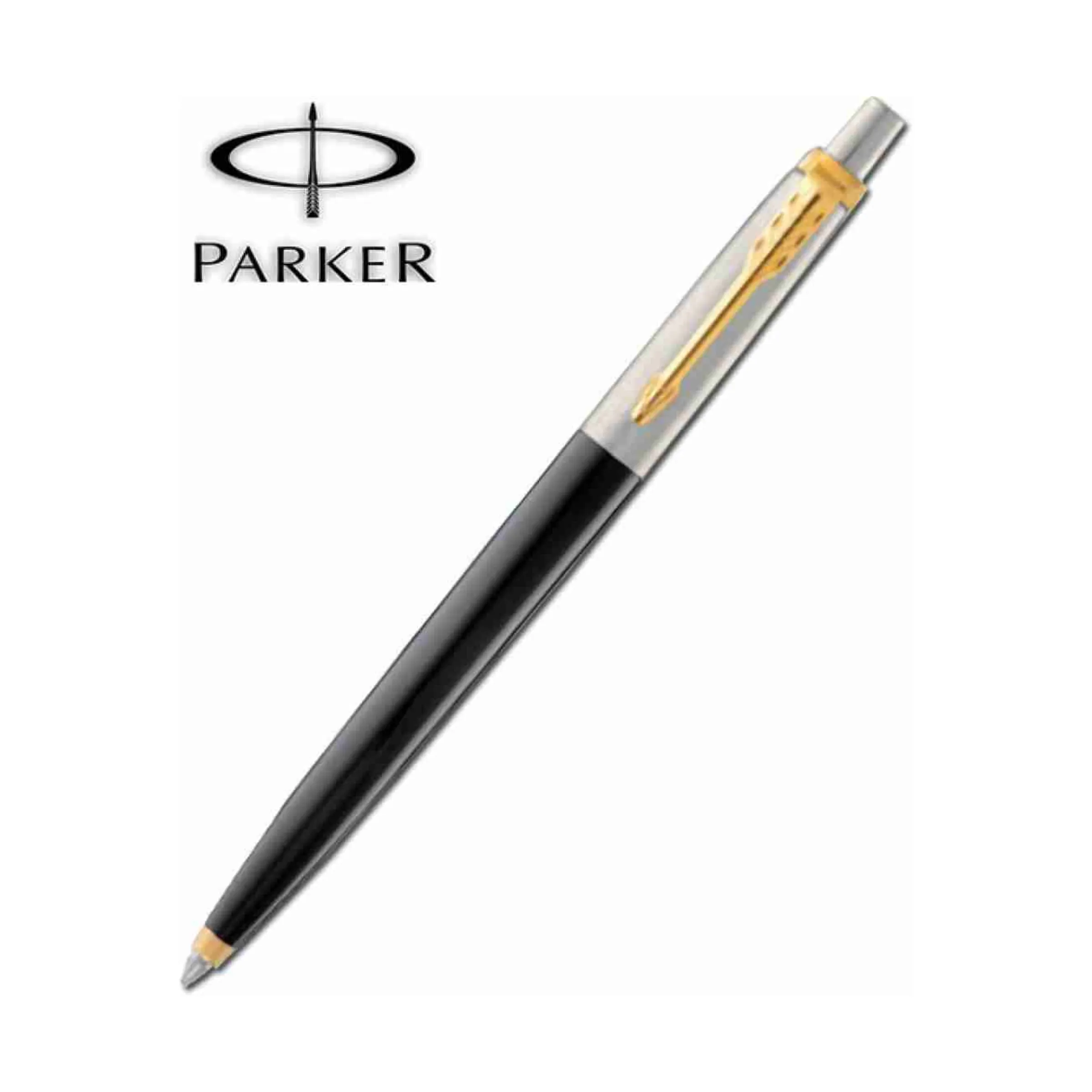 Parker New Jotter Standard Gold Trim Ball Pen  Pack of 1